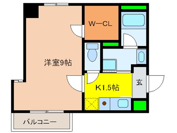 HF伏見レジデンスの物件間取画像